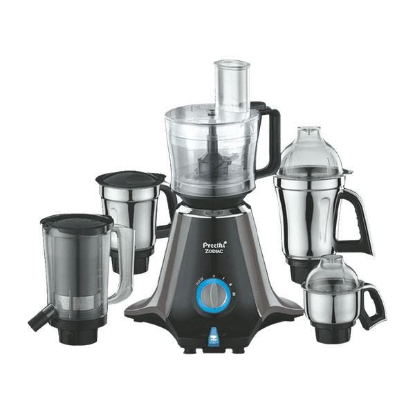 Buy Preethi Zodiac 750 Watt 5 Jars Juicer Mixer Grinder 18000 RPM
